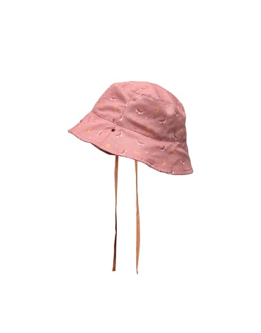 Reversible pink whales hat