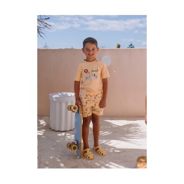 T-shirt nuoto protezione solare safari Neonata