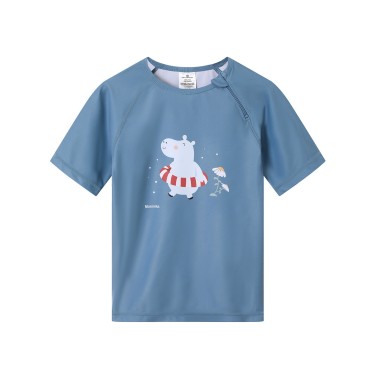 T-shirt nuoto protezione solare Hippo Neonata
