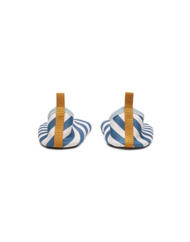 Scarpe nuoto microfibra righe Scarpe