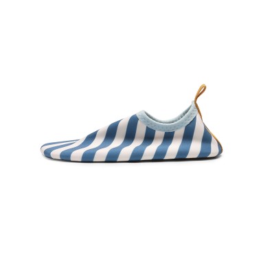 Scarpe nuoto microfibra righe Scarpe