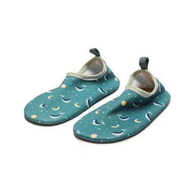 Scarpe nuoto microfibra balene Scarpe