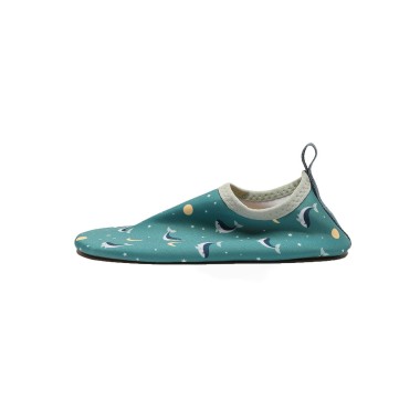 Scarpe nuoto microfibra balene Scarpe