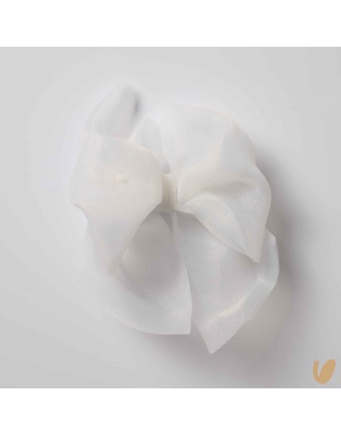 Maxi clothespin with bow in organza