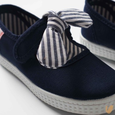 Ballerina fiocco in tela Espadrillas e Tela 19/32