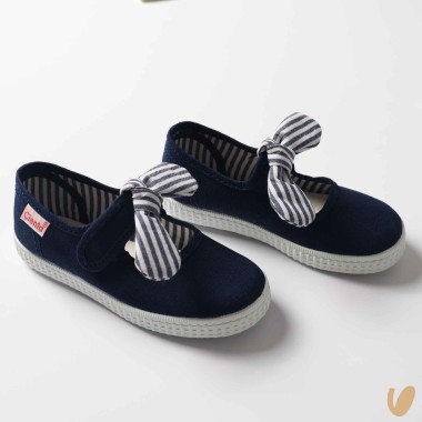 Ballerina fiocco in tela Espadrillas e Tela 19/32