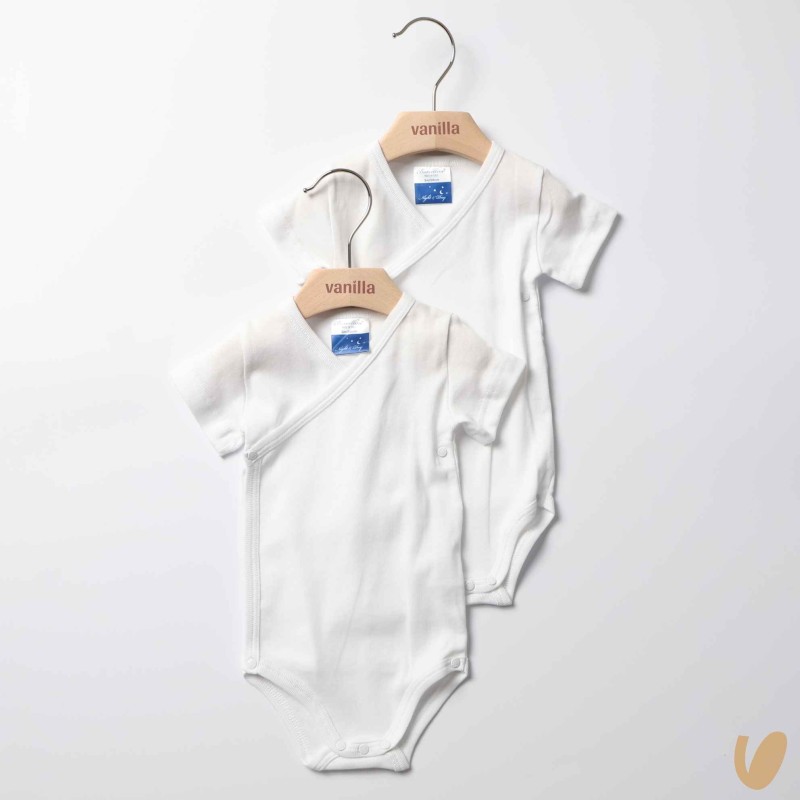 Set 2 body incrociati Body Manica Corta
