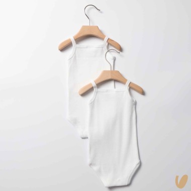 Set 2 body bretellina Body Bretelline