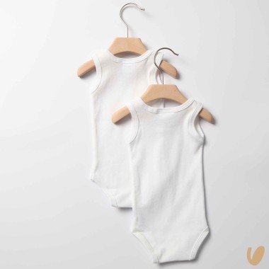 Set 2 body giromanica Body Bretelline