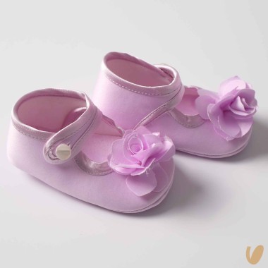 Scarpina elegante Fiore Culla LEI 15/20