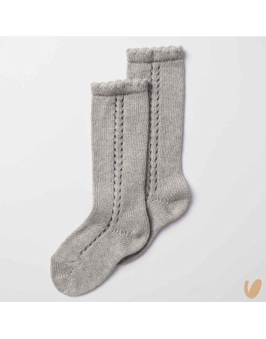 Long sock opened side thread
