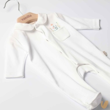Tutina cotone fiorellini Completo e Pagliaccetto