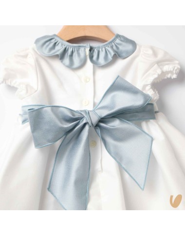 Abito in shantung collo fiore Abito e Tute