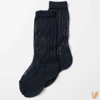 Calzini cotone extra fine lunghi traforati Calzini Lunghi