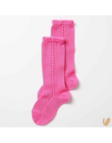 Long sock opened side thread