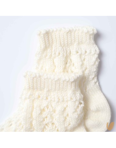 Short perforated wire sock
