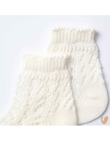 Short perforated wire sock