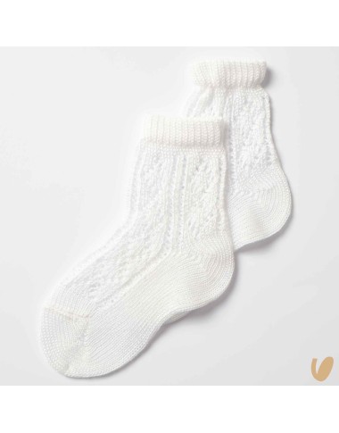 Short sock in extrafine perforated wire