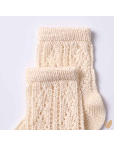 Short sock in extrafine perforated wire
