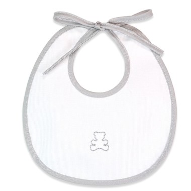 Bavetta piquè orsetto Bavetta e Mussole