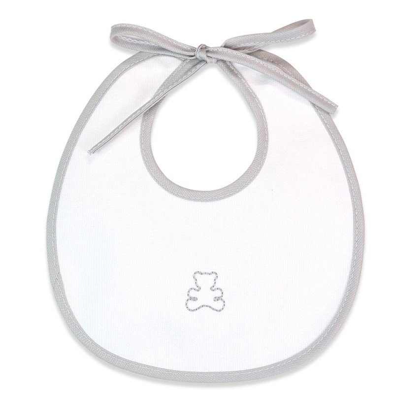 Bavetta piquè orsetto Bavetta e Mussole