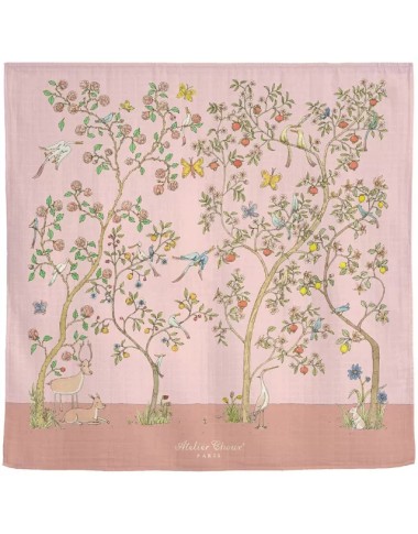 Mussola Primavera Rosa Bavetta e Mussole