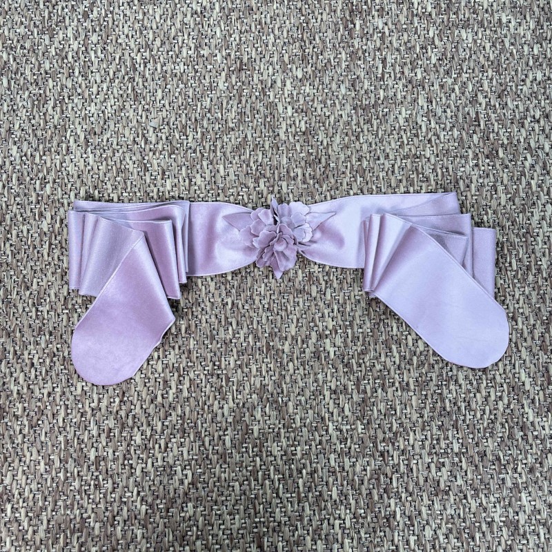 Cintura in velluto fiori Cinture e Bretelle