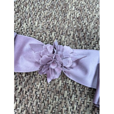 Cintura in velluto fiori Cinture e Bretelle