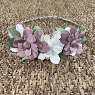 Coroncina fiori velluto Accessori