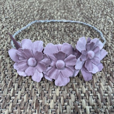 Coroncina fiori velluto Accessori