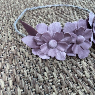 Coroncina fiori velluto Accessori