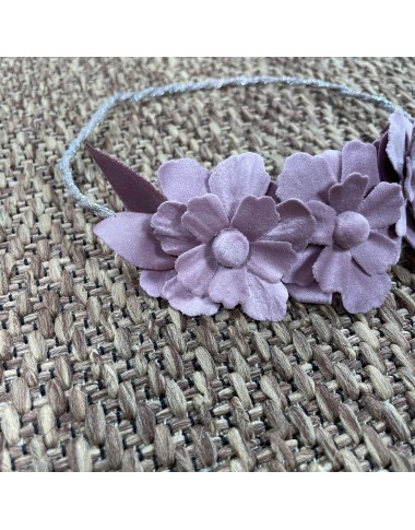 Coroncina fiori velluto Accessori