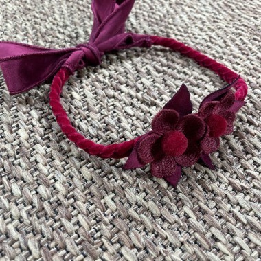 Coroncina treccia e fiori Cerchietti e Coroncine