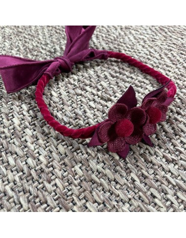 Coroncina treccia e fiori Accessori