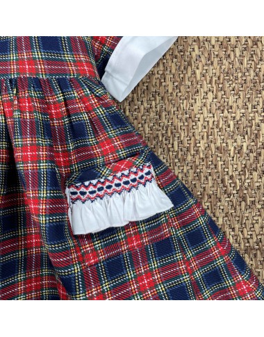 Abito tartan tasche Bimba