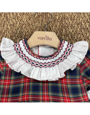 Abito tartan tasche Bimba
