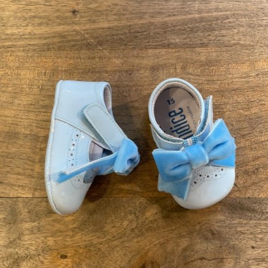 Scarpetta con fiocco in velluto Scarpe