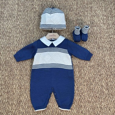 Completo nascita filo dì cotone Set Nascita e Uscita Clinica