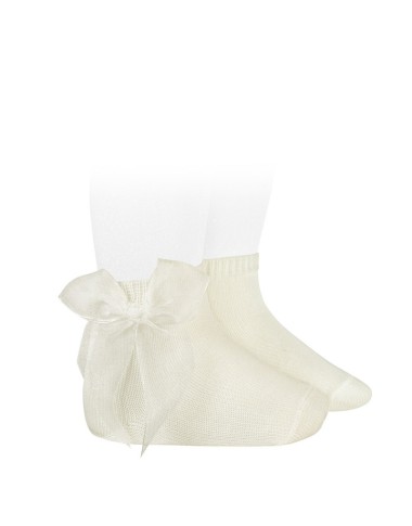 Calzino corto fiocco organza Calzini Corti