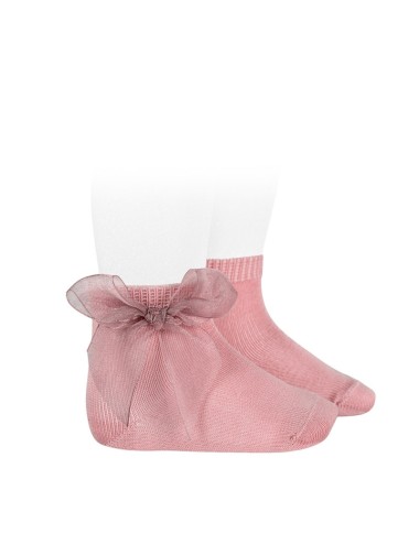 Calzino corto fiocco organza Calzini Corti