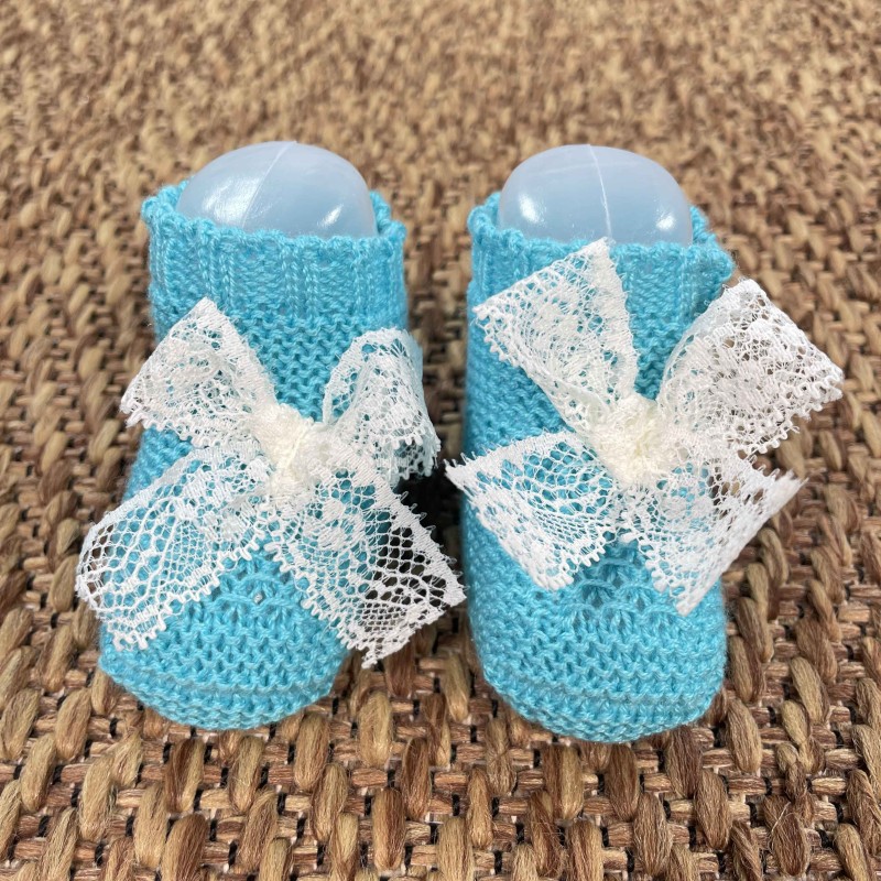 Babbucce in filo fiocco Scarpe