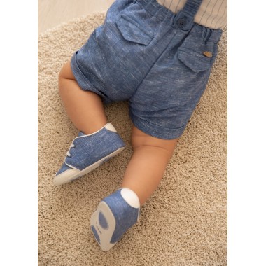 Scarpine lacci in lino             Scarpe