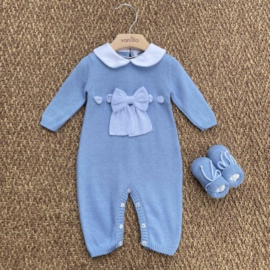 Completo nascita fiocco Set Nascita e Uscita Clinica