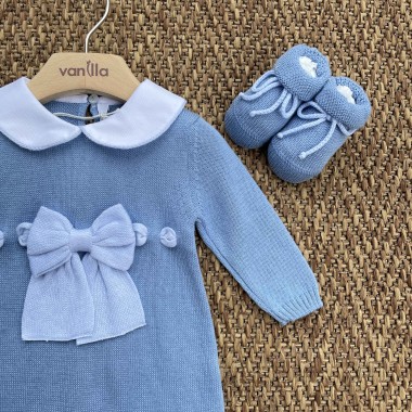 Completo nascita fiocco Set Nascita e Uscita Clinica