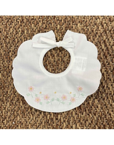 Bavetta ricamata Mussole e Bavette