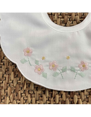 Bavetta ricamata Mussole e Bavette