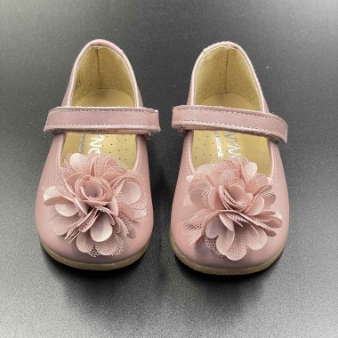 Ballerina cerimonia con fiore Scarpe 19/30