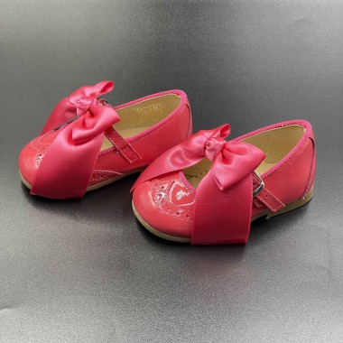 Ballerina con fiocco in raso Scarpe 19/30