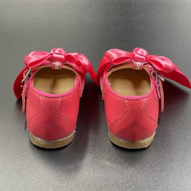 Ballerina con fiocco in raso Scarpe 19/30