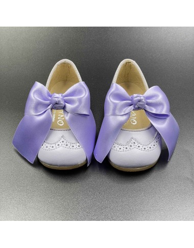 Ballerina con fiocco in raso Scarpe